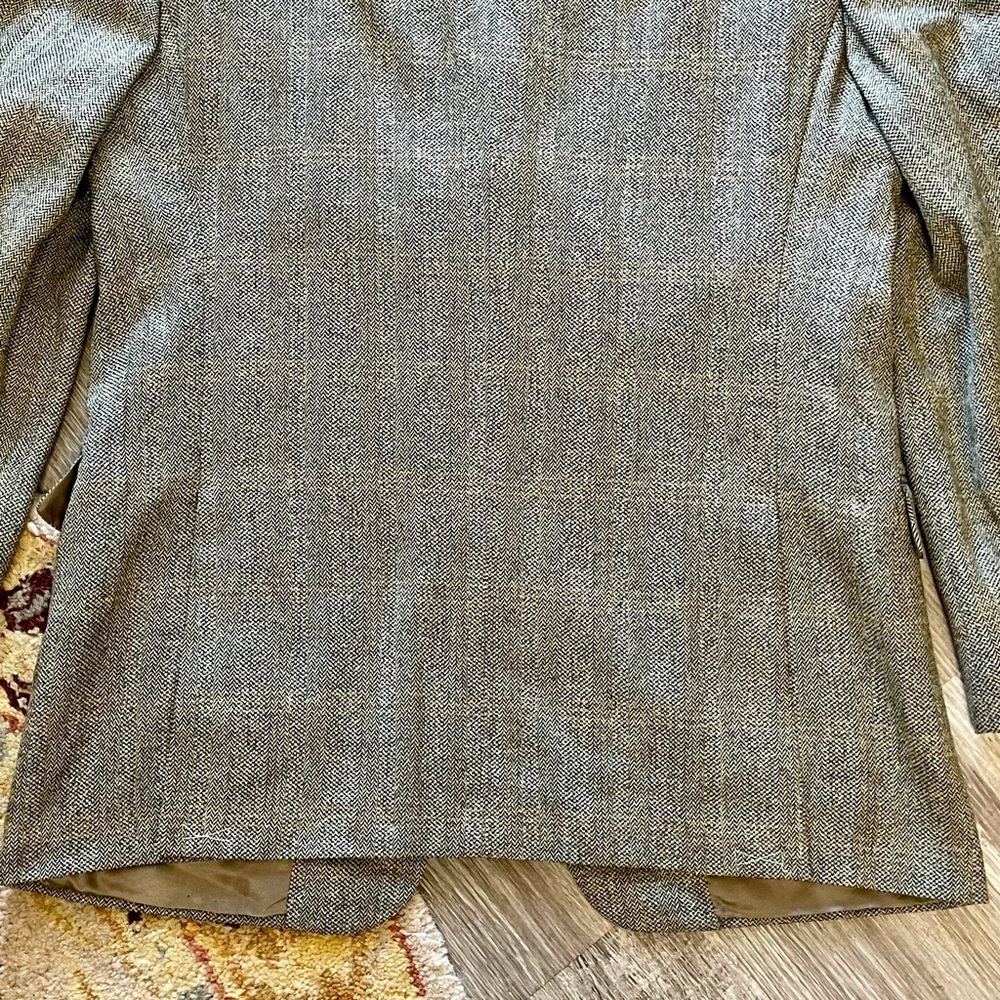 NWT Hickey Freeman Madison Blazer Green Wool and Cashmere Blend Sport Coat 42 - Picture 13 of 15